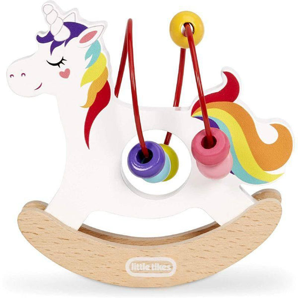 Little Tikes Wooden Critters Unicorn Busy Beads - Multicolor - ZRAFH