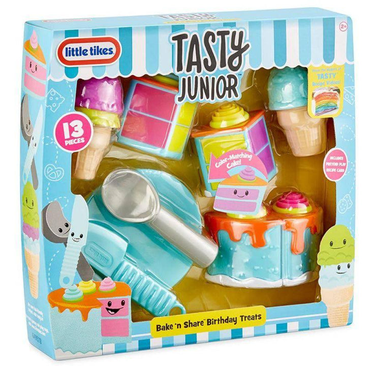 Little Tikes Tasty Jr. Bake 'N Share Food Pack - 13 Pieces - ZRAFH