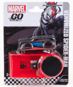 MARVEL GO DC LAUNCHER SET SPDRMAN 3IN W2 - ZRAFH