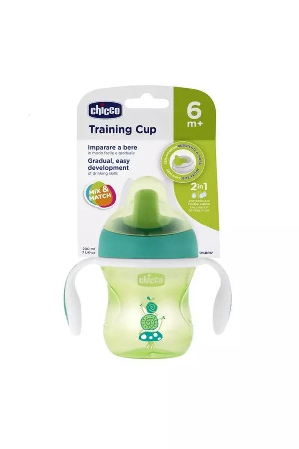 Chicco Training Cup - 200 ml - +6 months - Zrafh.com - Your Destination for Baby & Mother Needs in Saudi Arabia