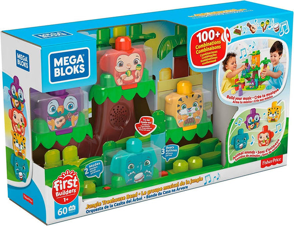 Mega Bloks Jungle Treehouse Band GGG11 - ZRAFH