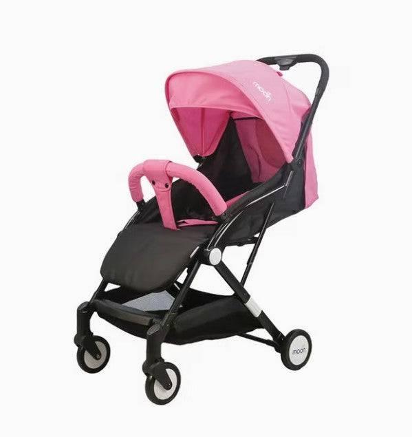 Moon Compact Cabin Stroller Pink - ZRAFH