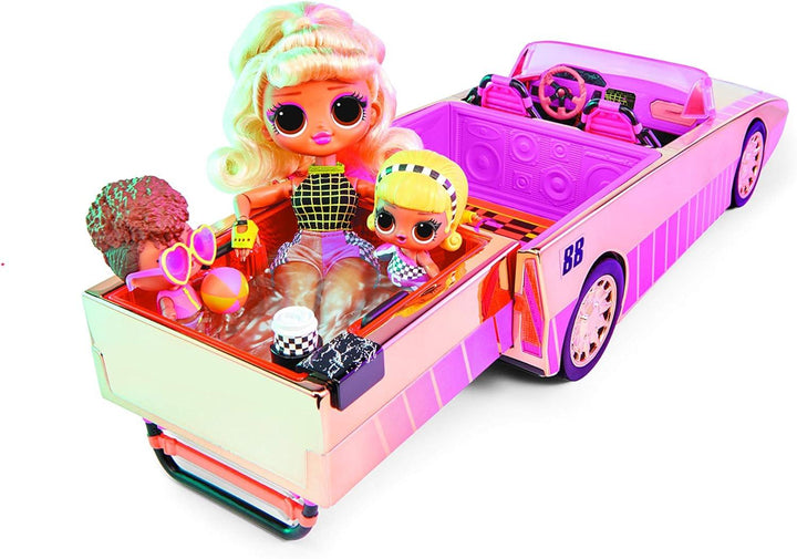 L.o.l. surprise! car-pool coupe with exclusive doll, surprise pool & dance floor multicolor standard size - Zrafh.com - Your Destination for Baby & Mother Needs in Saudi Arabia