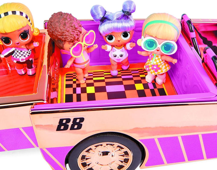 L.o.l. surprise! car-pool coupe with exclusive doll, surprise pool & dance floor multicolor standard size - Zrafh.com - Your Destination for Baby & Mother Needs in Saudi Arabia