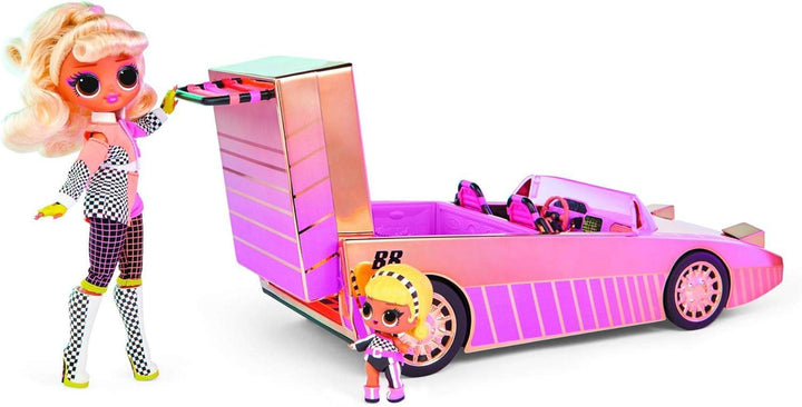 L.o.l. surprise! car-pool coupe with exclusive doll, surprise pool & dance floor multicolor standard size - Zrafh.com - Your Destination for Baby & Mother Needs in Saudi Arabia