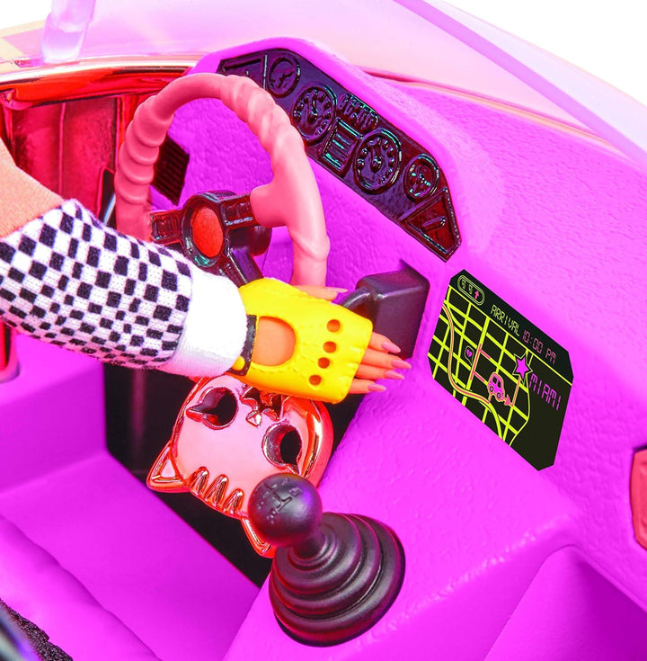 L.o.l. surprise! car-pool coupe with exclusive doll, surprise pool & dance floor multicolor standard size - Zrafh.com - Your Destination for Baby & Mother Needs in Saudi Arabia