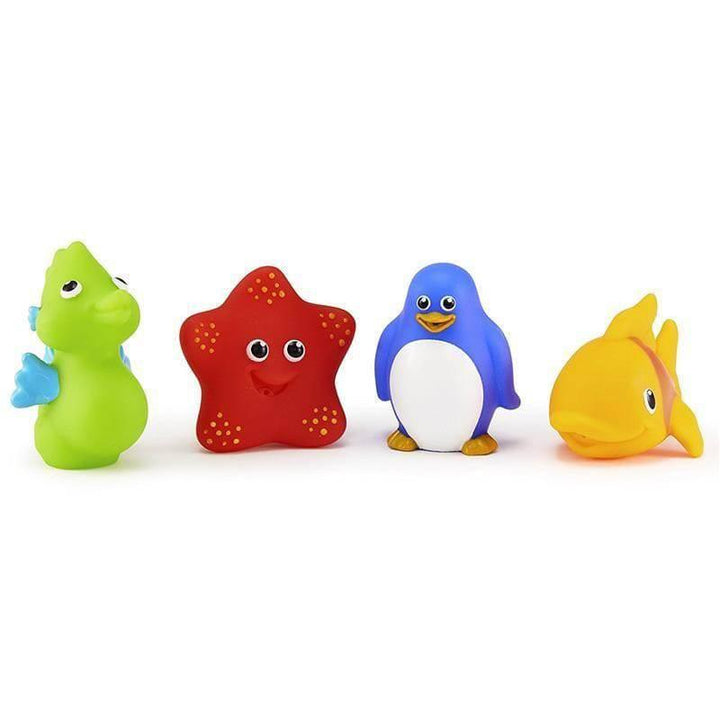 Munchkin Baby Bath Toy - Pack 4 Pieces - ZRAFH