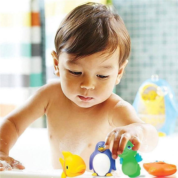 Munchkin Baby Bath Toy - Pack 4 Pieces - ZRAFH