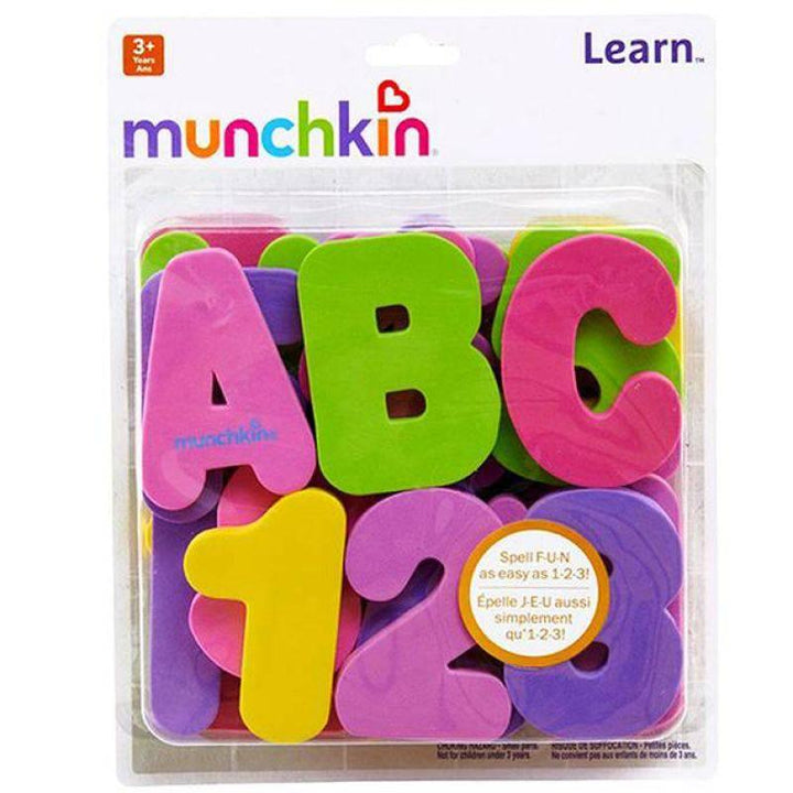 Munchkin Bath Toy Letters&Numbers - 36 Pcs - Figure 1 - ZRAFH