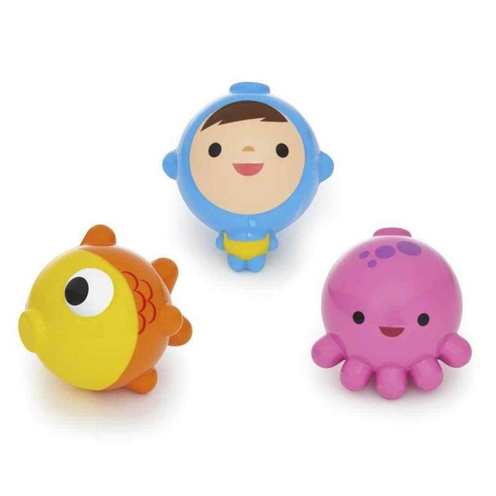 Munchkin Magnetic Fun Fisherman Bath Toy - 4 Pieces - Multicolor - ZRAFH