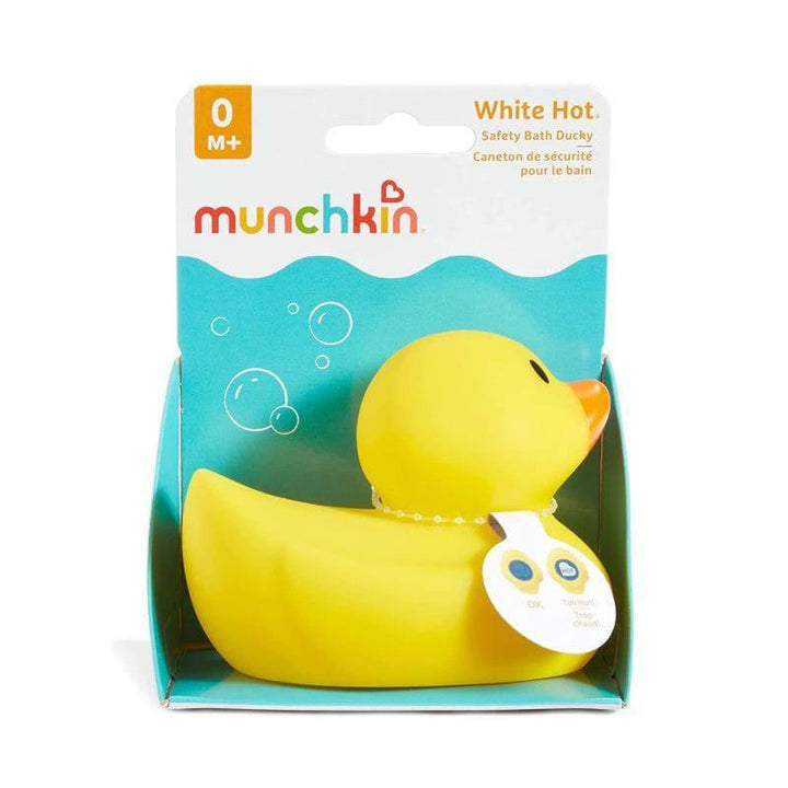 Munchkin White Hot Safety Bath Ducky- Yellow - ZRAFH