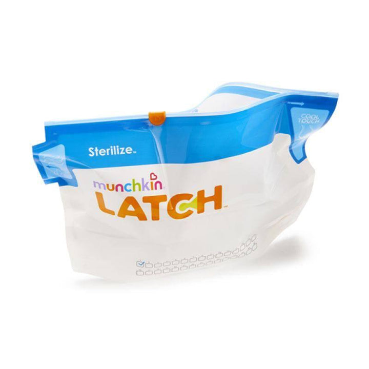 Munchkin Latch Cool Touch Microwave Steriliser Bags - 6 Pieces - ZRAFH