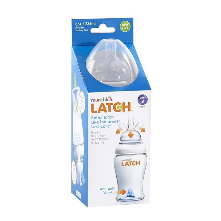 Munchkin Latch™ Bottle Natural Movement Teat - 240 ml - ZRAFH