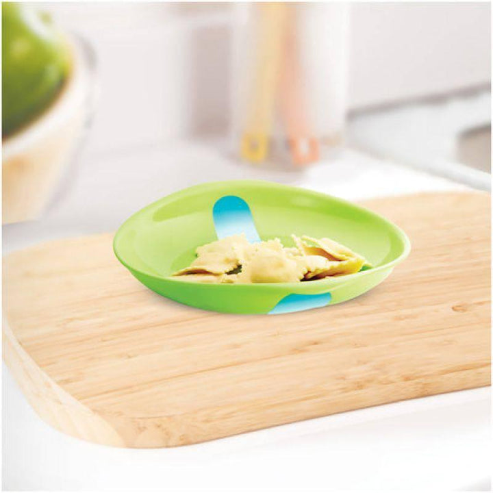 Munchkin White Hot® Plates - Green And Yellow - 2 Pcs - ZRAFH