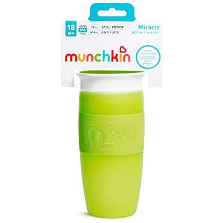 Munchkin® Miracle® 360° Spoutless Trainer Sippy Cup, 7 Oz, Pink, Unisex 