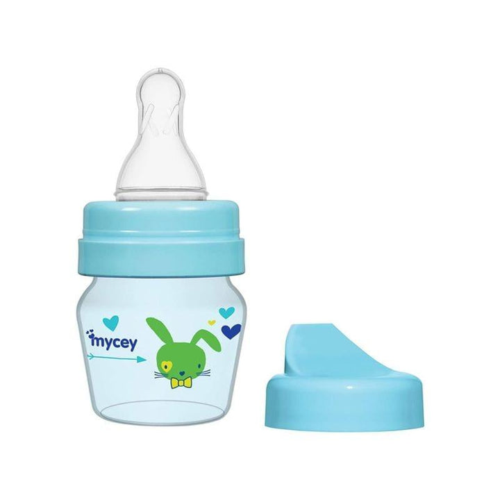 Mycey Mini Feeding Bottle - Blue - ZRAFH