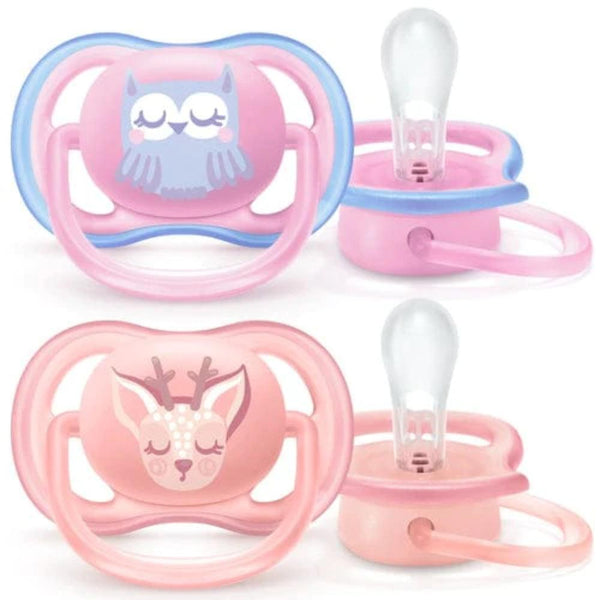 Philips Avent Ultra Air Pacifier - From 0 To 6 Months - 2 Pack -SCF085/05 - Zrafh.com - Your Destination for Baby & Mother Needs in Saudi Arabia