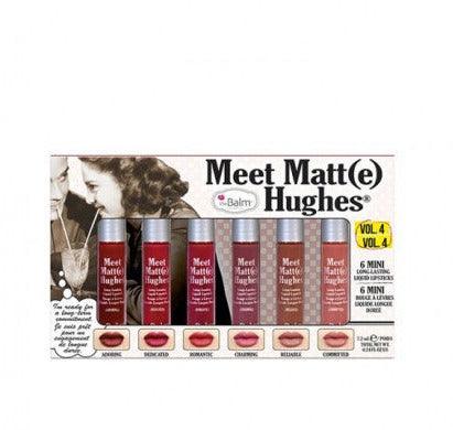 The Balm Meet Matte Hughes Mini Kit 4 Makeup Set - 6 Pieces - Zrafh.com - Your Destination for Baby & Mother Needs in Saudi Arabia