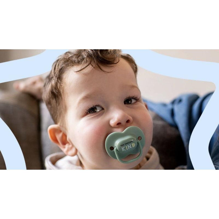 Tommee Tippee soother silicone - 6 To 18 Months - 2 Pieces - Zrafh.com - Your Destination for Baby & Mother Needs in Saudi Arabia