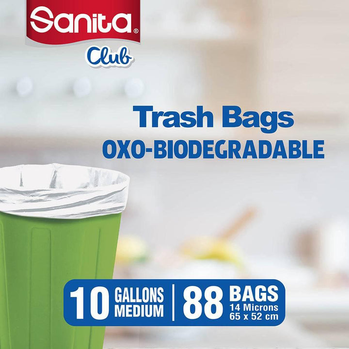 Buy Sanita Club Biodegradable Garbage Bags 70 Gallons - 10 Packs