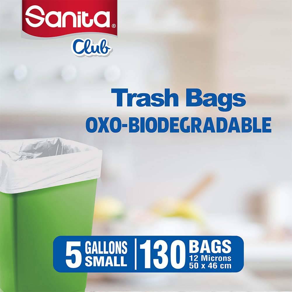Bagy trash bags - 30 bags- 8 gallon size 58x50