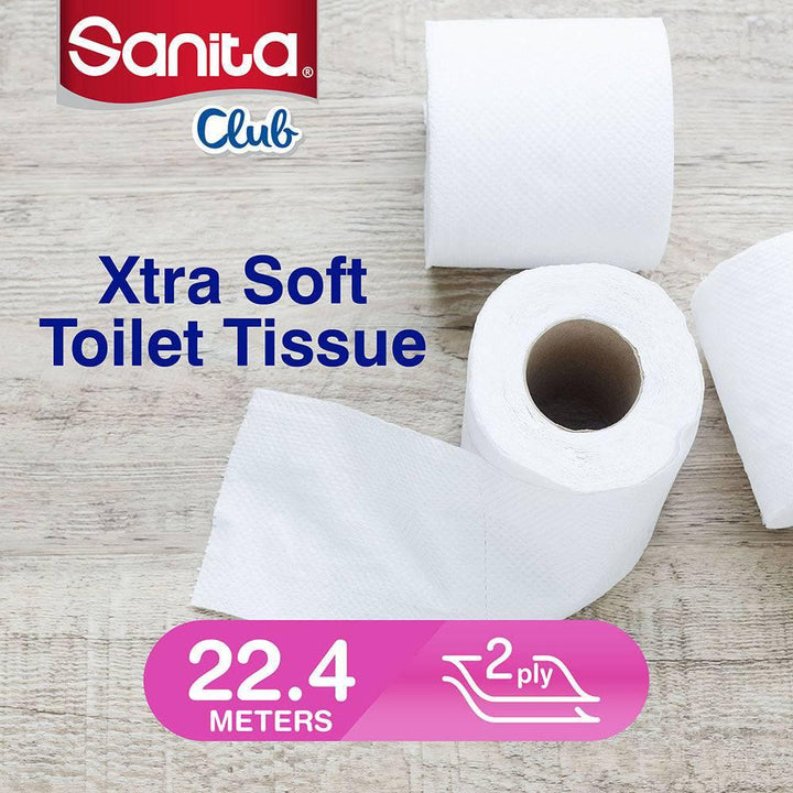 Sanita Club 20 Toilet Roll Tissue - ZRAFH