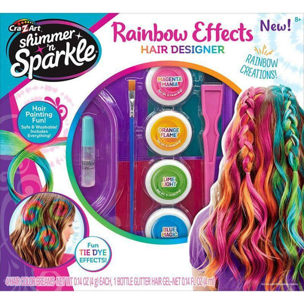 Shimmer N Sparkle Rainbow Effects Hair Designer - Multicolor - ZRAFH