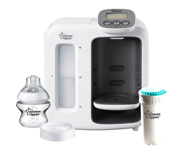 Tommee Tippee Perfect Prep Machine Instant and Fast Baby Bottle Maker with Antibacterial Filter - White