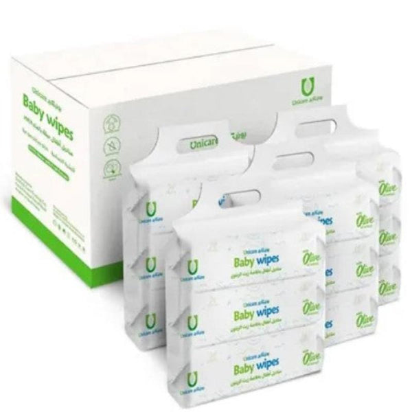 Unicare Baby Wipes Box - 768 pieces Unscented