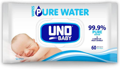 Wipes, Baby Wipes, 99.9% Pure Water Wipes (72 Wipes)