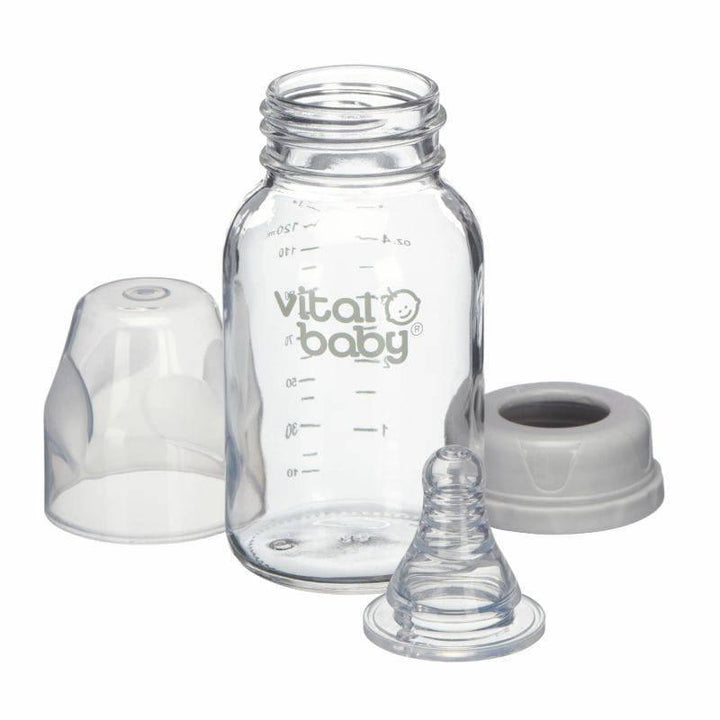 Vital Baby NURTURE glass feeding bottle - 120 ml - ZRAFH