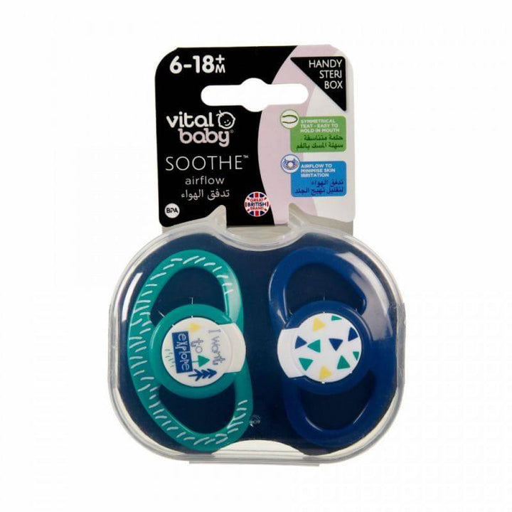 Vital Baby SOOTHE explore airflow 6-18 months - 2pcs - ZRAFH