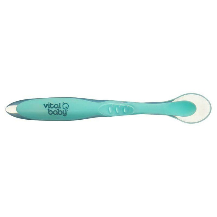 Vital Baby Nourish Start Weaning Pop Silicone Spoons 4+ Months - 2 Pieces - ZRAFH