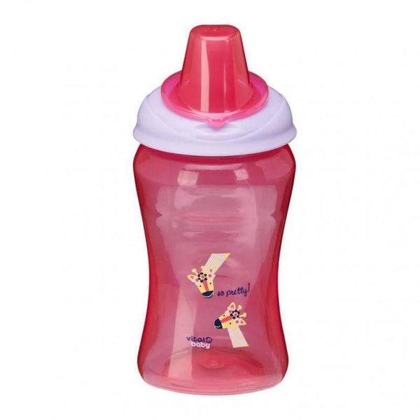 Vital Baby Hydrate fizz Little Sipper With Removable Handles 9+ months - 340 ml - Pink&Purple - ZRAFH