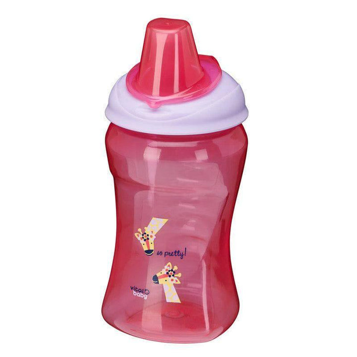 Vital Baby Hydrate fizz Little Sipper With Removable Handles 9+ months - 340 ml - Pink&Purple - ZRAFH