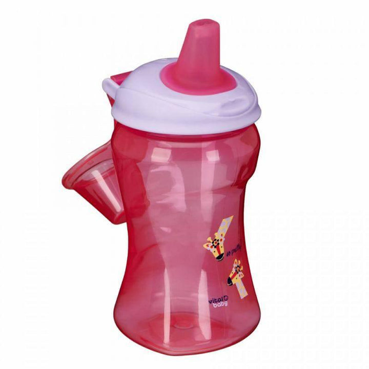 Vital Baby Hydrate fizz Little Sipper With Removable Handles 9+ months - 340 ml - Pink&Purple - ZRAFH