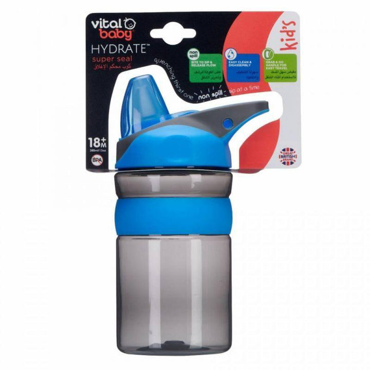 Vital Baby Hydrate Kid's Super Seal pop Cup 18+ months - 380 ml - Black&Blue - ZRAFH