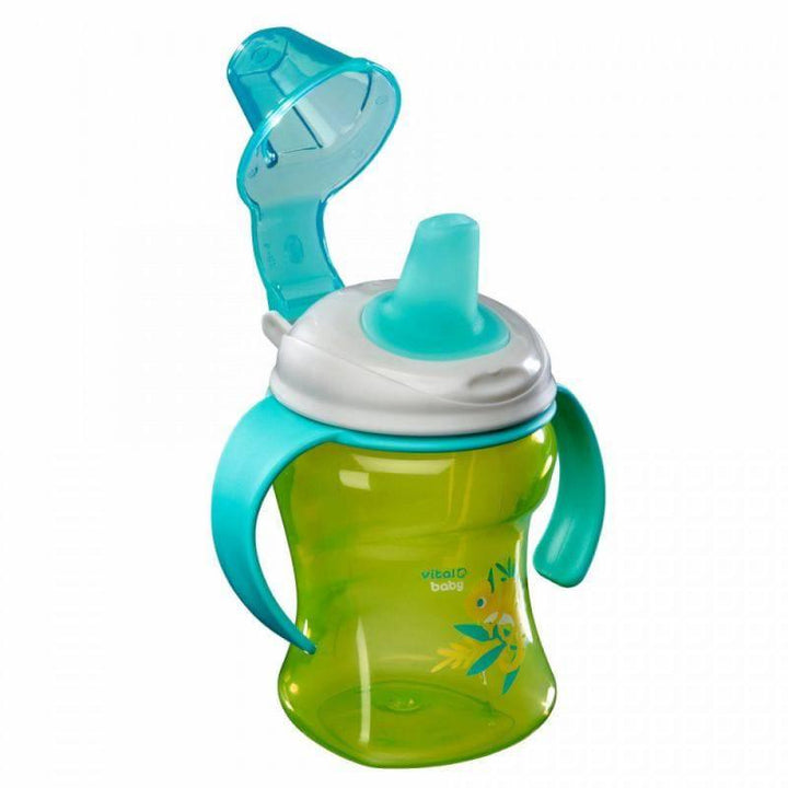 Vital Baby Hydrate pop Little Sipper With Removable Handles 6+ months - 260 ml - Blue&Orange - ZRAFH