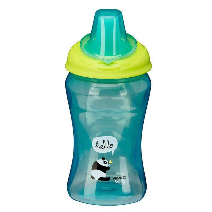 Vital Baby Hydrate pop Little Sipper With Removable Handles 9+ months - 340 ml - Blue&Orange - ZRAFH