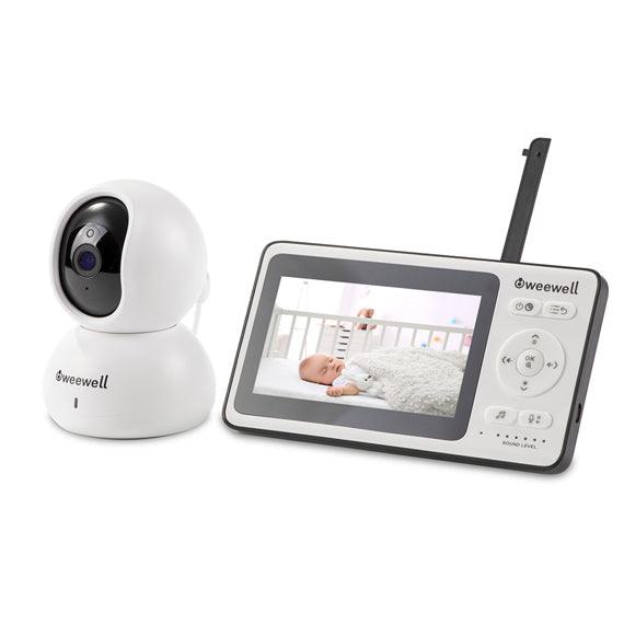Weewell Video and audio monitor with 4.3 inch touch screen WMV865 - Zrafh.com - Your Destination for Baby & Mother Needs in Saudi Arabia
