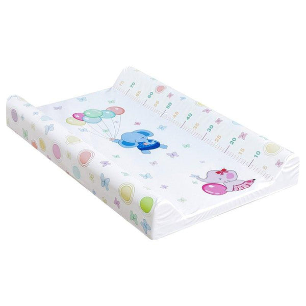 Moon Changing Mat - 80 x 50 x 10 cm - Baby Elephants With Balloons - Zrafh.com - Your Destination for Baby & Mother Needs in Saudi Arabia
