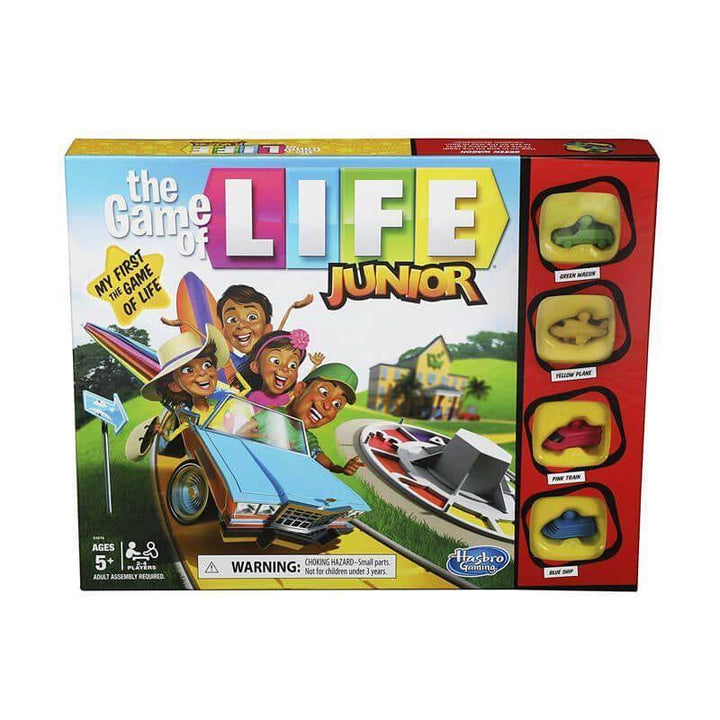 The Game of Life Junior Board Game - 2-4 Players - ZRAFH