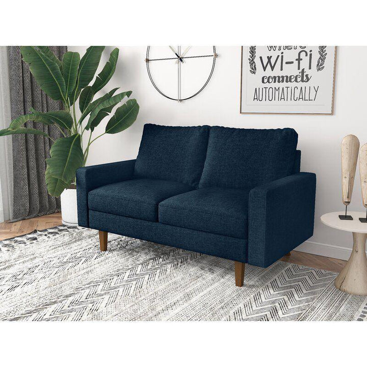 Modern Distinctive Linen 2 Seater Sofa - 180x85x85 cm - By Alhome - Zrafh.com - Your Destination for Baby & Mother Needs in Saudi Arabia