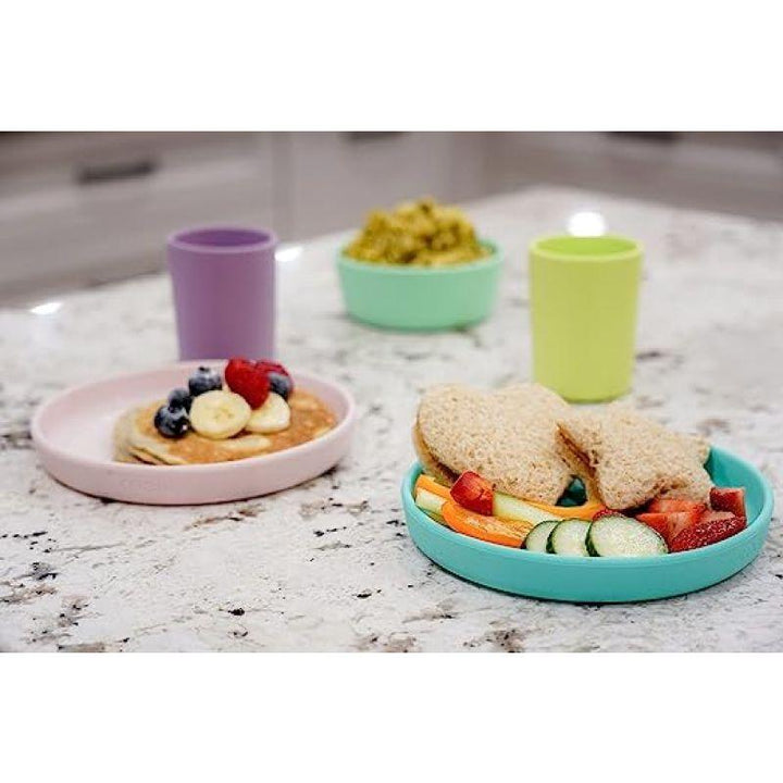 Melii 3 Piece Silicone Feeding Set (Plate, Bowl & Cup) - ZRAFH