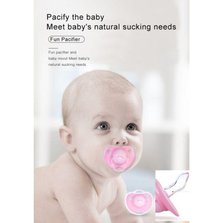 Luqu Pacifier Silicone Flat Head - 0+M - ZRAFH