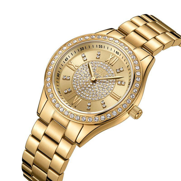 JBW Women's Mondrian 34 Watch 0.08 ctw Diamond - Stainless Steel - Gold - J6388 - Zrafh.com - Your Destination for Baby & Mother Needs in Saudi Arabia