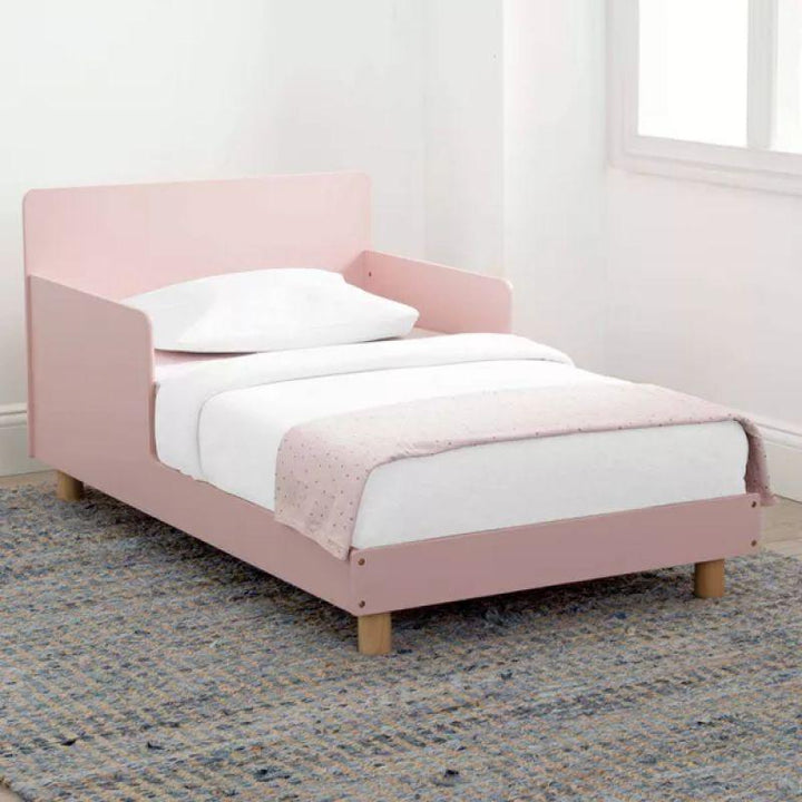 Wood Kids Bed: Playful Pink 120x200x140 cm by Alhome - Zrafh.com - Your Destination for Baby & Mother Needs in Saudi Arabia