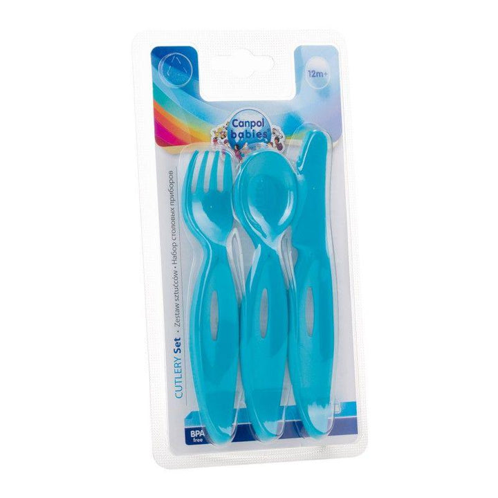 Canpol babies Cutlery (Fork + Knife + Spoon) Set For Kids - ZRAFH