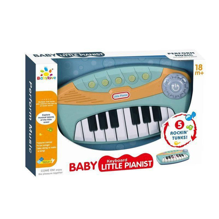 Baby Keyboard Piano - 39x26x7 cm - 33-1953751-Blue - ZRAFH