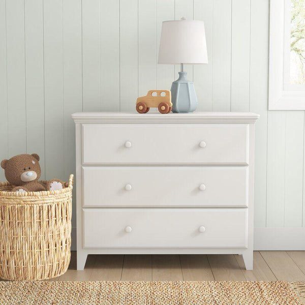 Kids Dresser: 94x41x79 Wood, Off White by Alhome - Zrafh.com - Your Destination for Baby & Mother Needs in Saudi Arabia